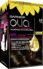 Olia Permanent Color By Garnier #4.0-brown-4-pcs - Image 4