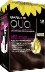 Olia Permanent Color By Garnier #4.15-chocolate-4-pcs - Image 3