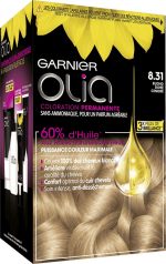 Olia Permanent Color By Garnier #8.31-rubio-miel-4-pcs - Image 3