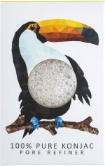 The Konjac Sponge Company - Rainforest Toucan Mini Face Puff - UpNature - Konjac Spons - Image 2