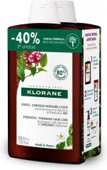 Klorane Shampoo With Quinine And Edelveiss Bio 2x400ml - Image 5