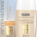 Zonnebrandcrème met Kleur Isdin Fusion Water Light (50 ml)