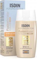 Zonnebrandcrème met Kleur Isdin Fusion Water Light (50 ml)