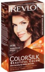 Haarkleur Zonder Ammoniak Colorsilk Revlon Goud koper kastanje - Image 2