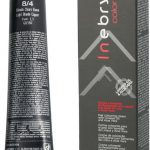 Permanent Dye Inebrya Nº 8/4 Light Blonde Copper 100 ml