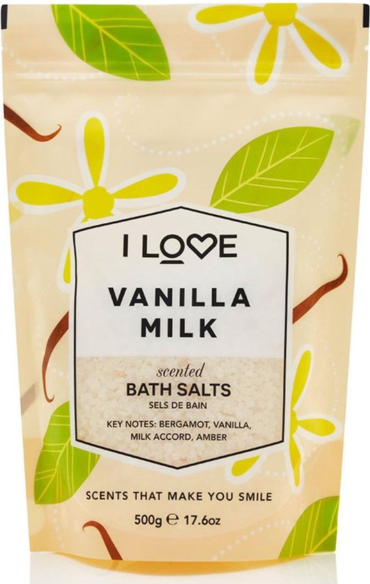 533x840-79 I love - Vanilla Milk Bath Salt- Koupelová sůl - 500.0g - Image 1