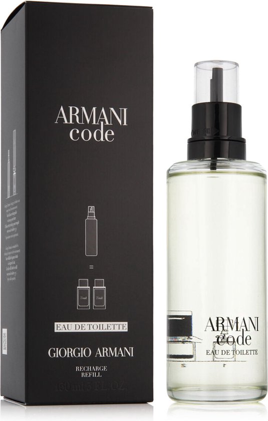 535x840-143 Giorgio Armani Code Homme Navulbaar Eau de toilette navulling 150 ml - Image 1