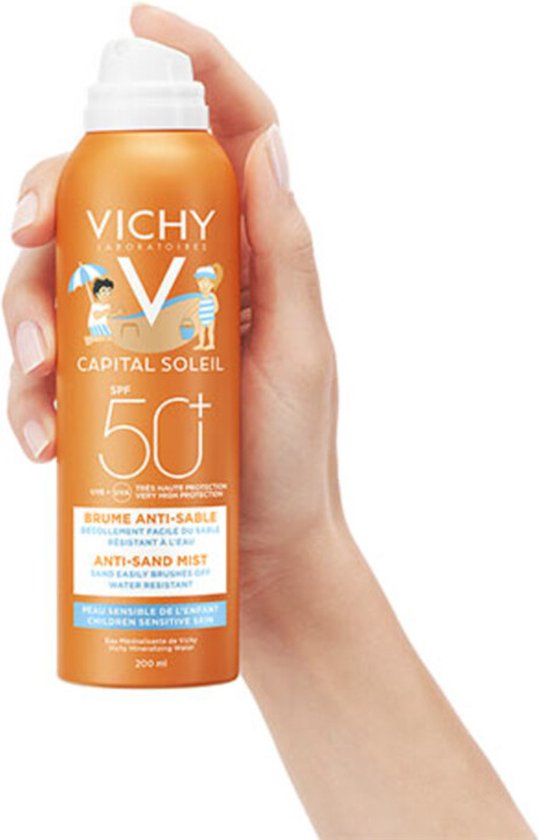 539x840-27 Vichy Capital Soleil Kids SPF50+ Anti-Zand Zonnespray 200ml - Image 1