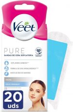 Facial Hair Removal Strips Veet Sensitive skin 20 Units