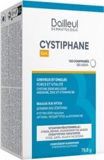 CYSTIPHANE fort cheveux et ongles 120 comprimés