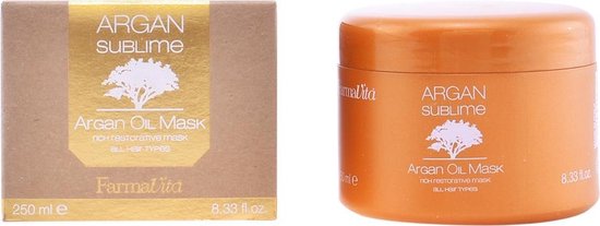 550x207-12 Herstellend Haar Masker Argan Sublime Farmavita Argan Sublime - Image 1