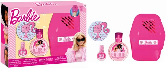 550x230-24 Barbie Geurtje 50ml + Manicure Kit Voor Kinderen - Airval - Image 1