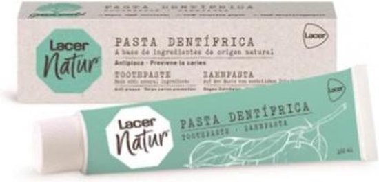 550x265-8 Tandpasta Lacer Natur (100 ml) - Image 1