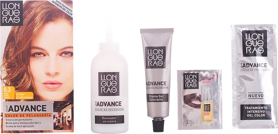 550x266-15 Color Advance Hair Colour By Llongueras #8.3-rubio-claro-dorado - Image 1
