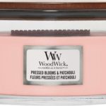 WoodWick Geurkaars Ellipse Pressed Blooms & Patchouli 454 gr
