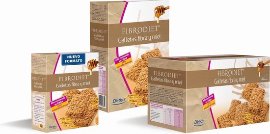 550x273-15 Dietisa Fibrodiet Galletas Fibra Y Miel 1kg - Image 1