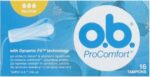 O.B Pro Comfort Normal Tampons 16 Units - Image 3