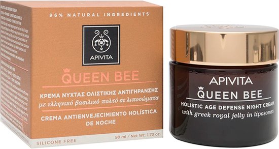 550x293-47 Apivita Nachtcrème Face Care Queen Bee Absolute Anti-Aging & Replenishing Night Cream - Image 1
