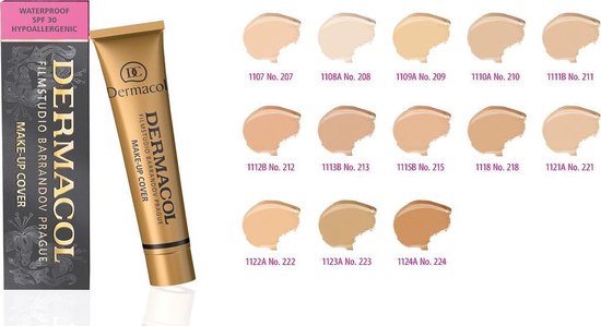 550x299-5 Dermacol - Make-Up Cover Make-Up for a clear and unified skin 30 ml odstín č. 213 - - Image 1