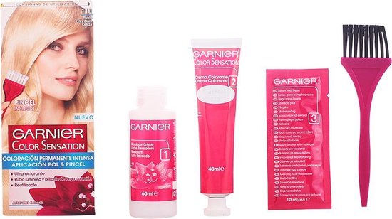 550x308-10 Garnier Color Sensation #110 Rubio Extra Claro - Image 1