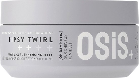 550x311-1 Medium hold reparerende gel Schwarzkopf Osis+ Tipsy Twirl 300 ml - Image 1