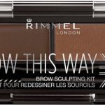 Rimmel London Brow this way Eyebrow kit - 002 Brown - Wenkbrauwpoeder