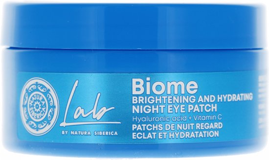 550x327-46 Natura Siberica Lab Biome Night Eye Patches Radiance and Hydration 60 Patches - Image 1