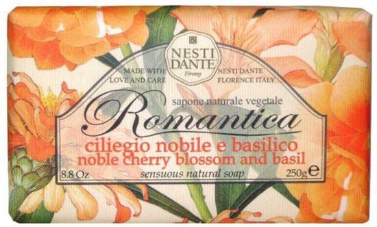 Nesti Dante Romantica Cherry Blossom & Basil Zeep 250 gr