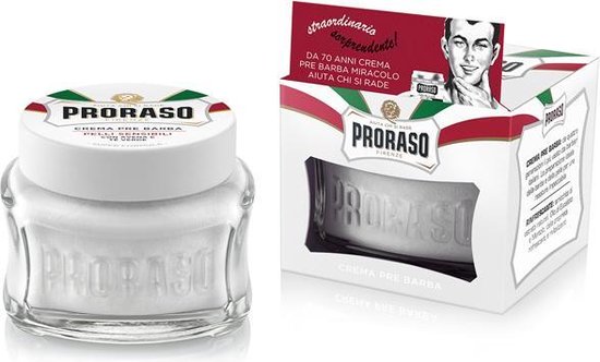 Proraso Sensitive Pre-Shave Crème 100ml