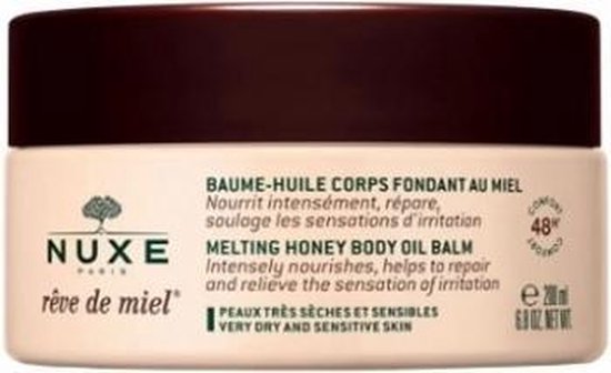 550x336-42 Nuxe Rêve De Miel Balsam-Melting Body Oil Dry and Sensitive Skin 200ml - Image 1