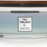 WoodWick Heartwick Flame Ellipse Trilogy Geurkaars - Calmin Retreat