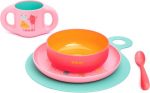 Eetset roze
