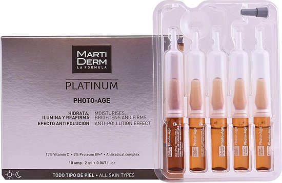 Ampoules Platinum Photo Age Martiderm (2 ml)