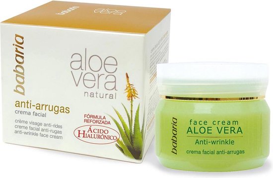 Anti-Rimpelcrème Aloe Vera Babaria (50 ml)