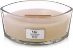 WoodWick Heartwick Flame Ellipse Geurkaars - White Honey - Image 2