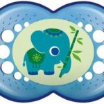 Siliconen fopspeen Original Blauw (Gerececonditioneerd A+)