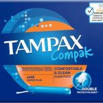 Tampax Compak Super Plus Tampons - 18 stuks