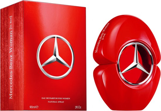 550x379-25 Mercedes Benz Woman in Red Eau de Parfum 90ml - Image 1