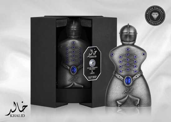 550x393-69 Khalid - Niche Emarati Lattafa 2.7 Eau De Parfum Spray (metal Bottle) - Image 1