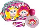 Lief! lifestyle - blister met 2 roze clic clac haarspeldjes - rose strikjes haarschuifje