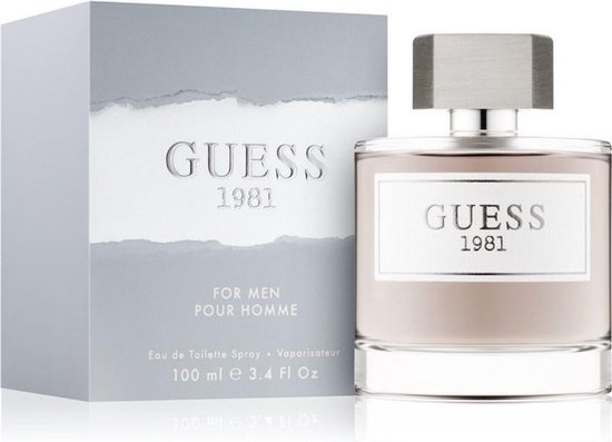 550x397-35 Herenparfum Guess EDT Guess 1981 For Men (100 ml) - Image 1