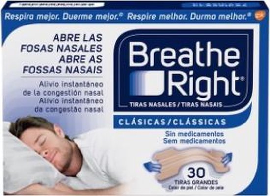 550x400-27 Breathe Right Nasal Strips Large Size 30 Units - Image 1