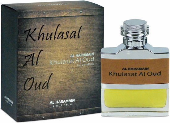550x400-82 Herenparfum Al Haramain EDP 100 ml Khulasat Al Oud - Image 1