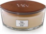 WoodWick Heartwick Flame Ellipse Geurkaars - White Honey - Image 3