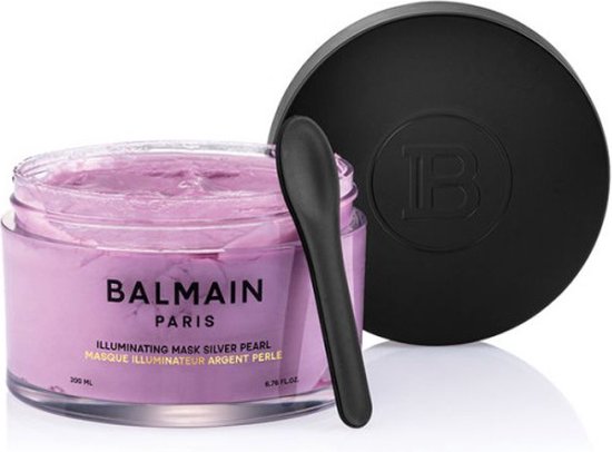 550x406-7 Balmain Illuminating Mask Silver Pearl 200 Ml - Image 1