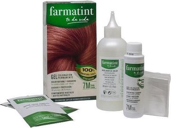 550x412-127 Permanent Dye Farmatint 7m-Rubio Caoba Gel - Image 1