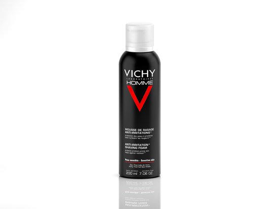 Vichy Homme Anti-irritatie Scheerschuim voor een Gevoelige Huid 200ml