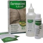Permanent Dye Farmatint 8c-Rubio Claro Ceniza Gel