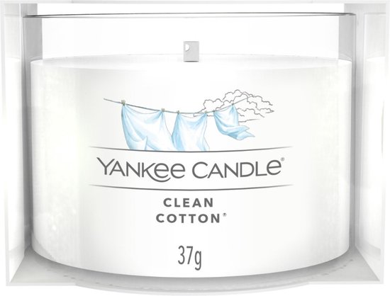 550x418-79 Clean Cotton - Filled Votive - Image 1