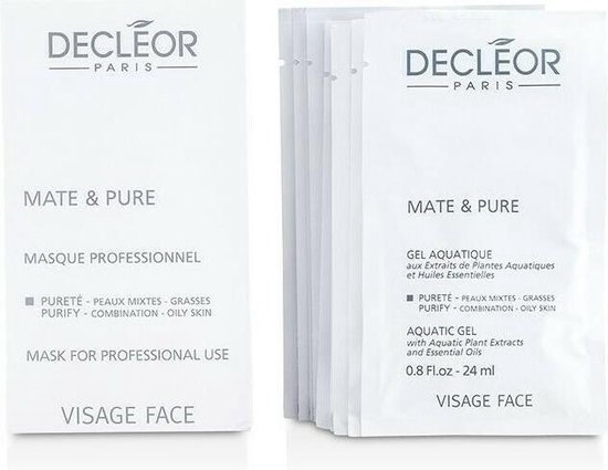 550x425-28 Decleor Mate & Pure Mask 10x5g - Image 1